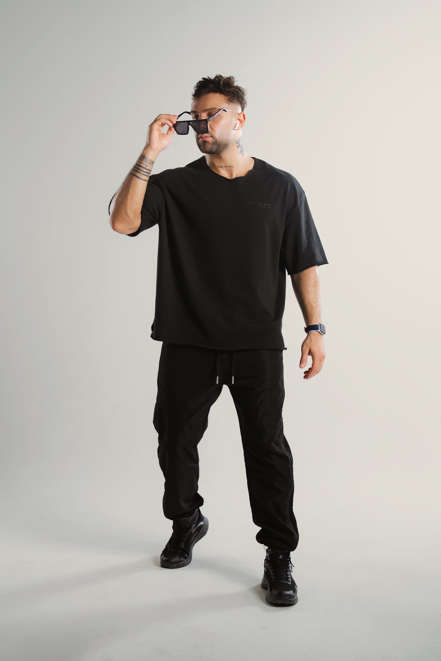 Black Oversized T-Shirt