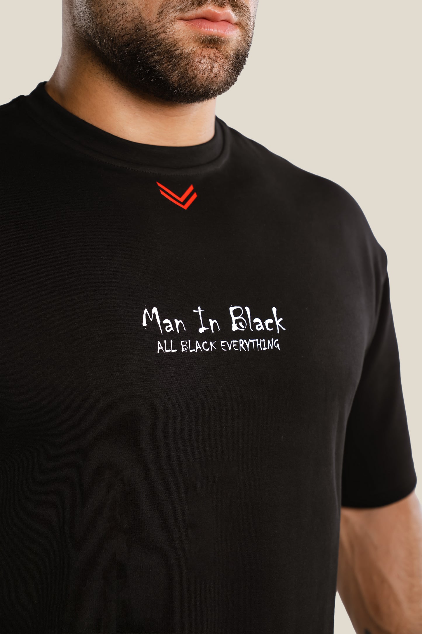 Black Oversize The Last Fight T-Shirt