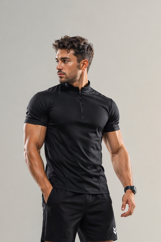 Gym Wear Zipper