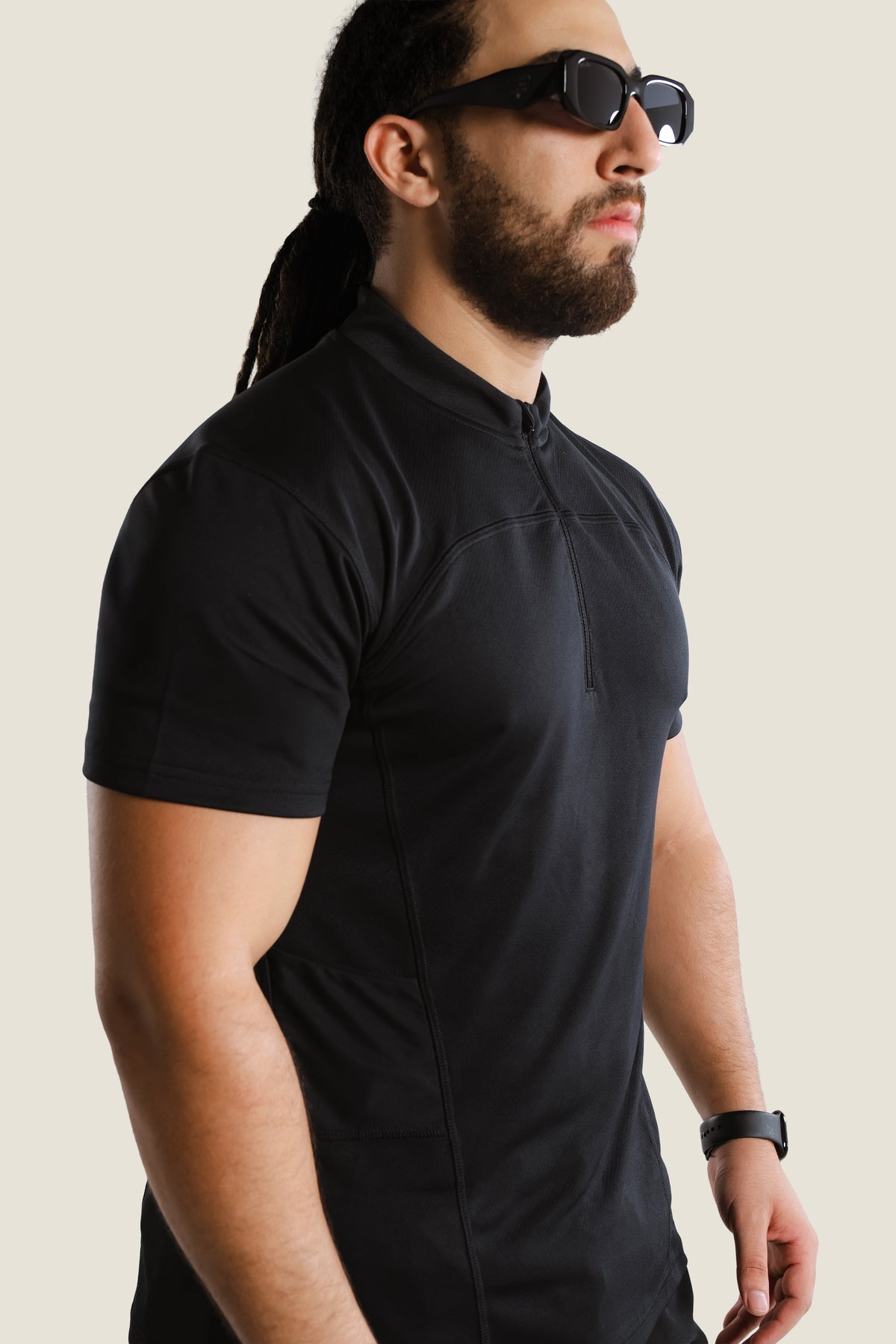 Zipper Man Set Gym Wear Zipper – MAN IN BLACK