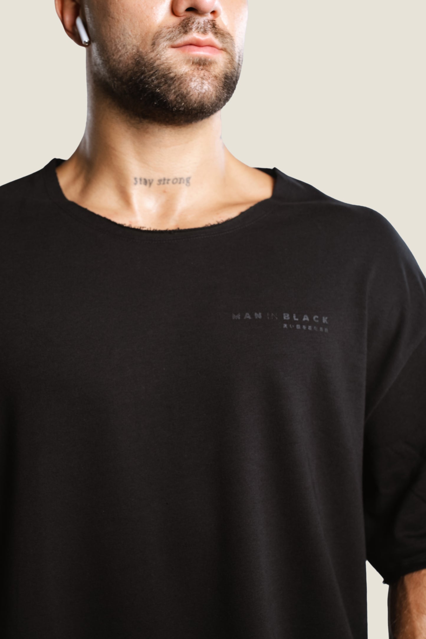 Black Oversized T-Shirt