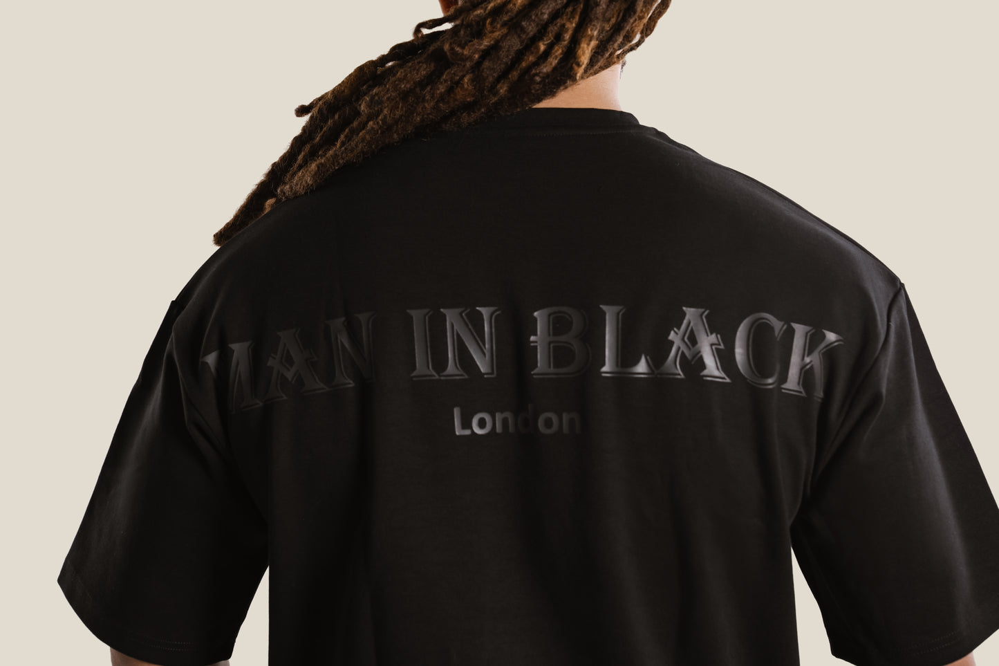 Oversize Signature Black Shirt