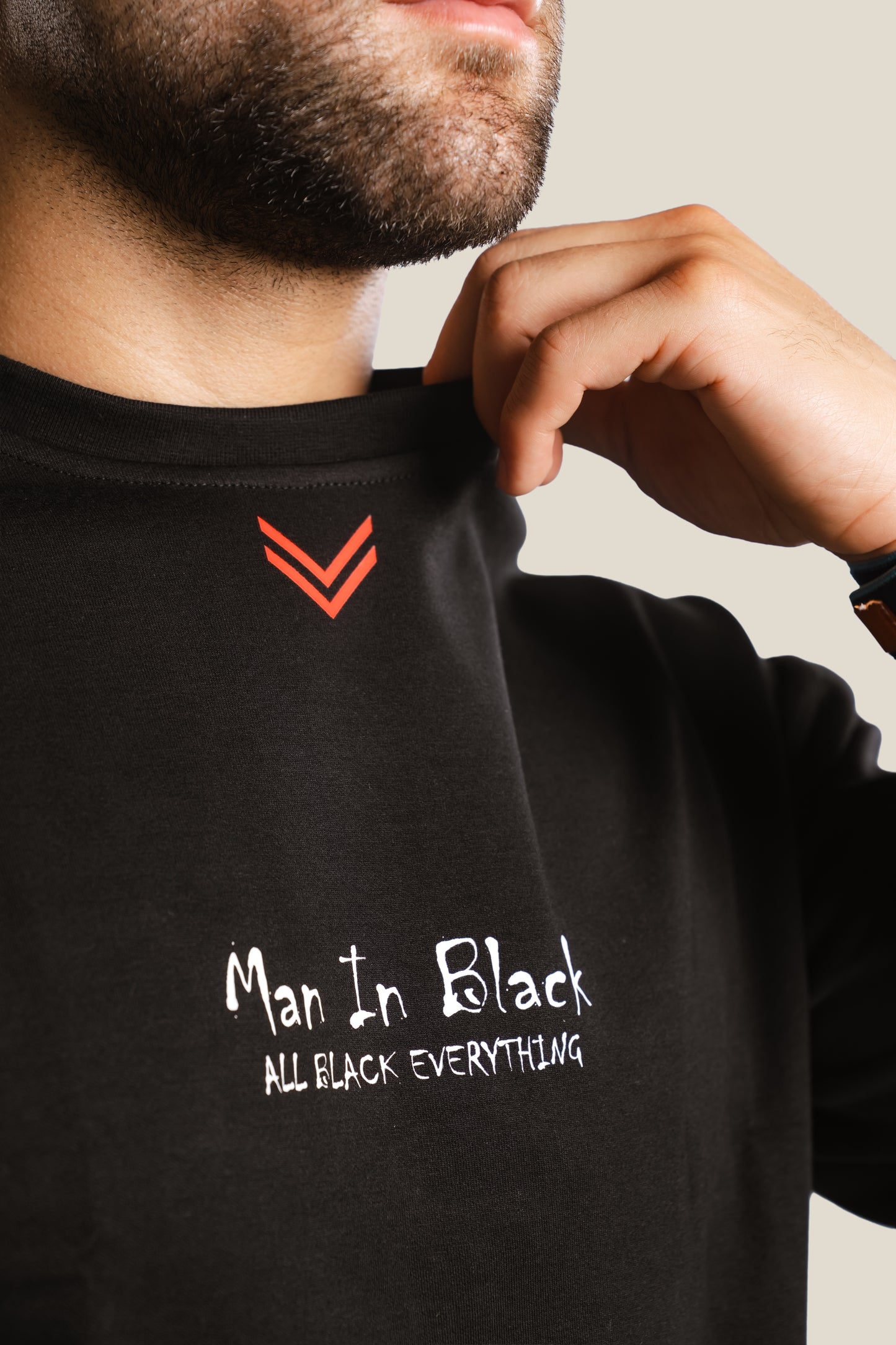 Black Oversize The Last Fight T-Shirt