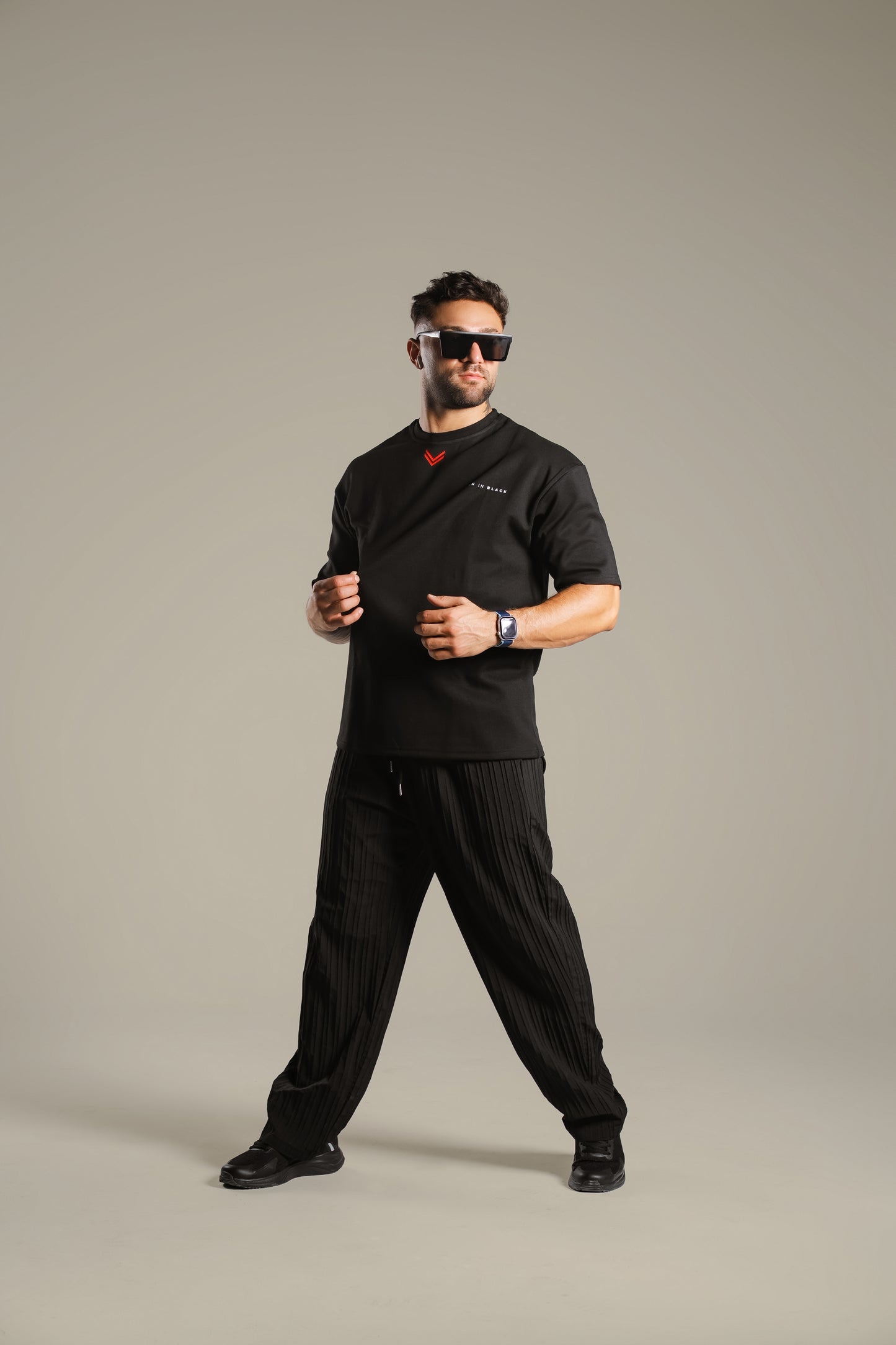 Black Oversize TOKYO Style t-shirt