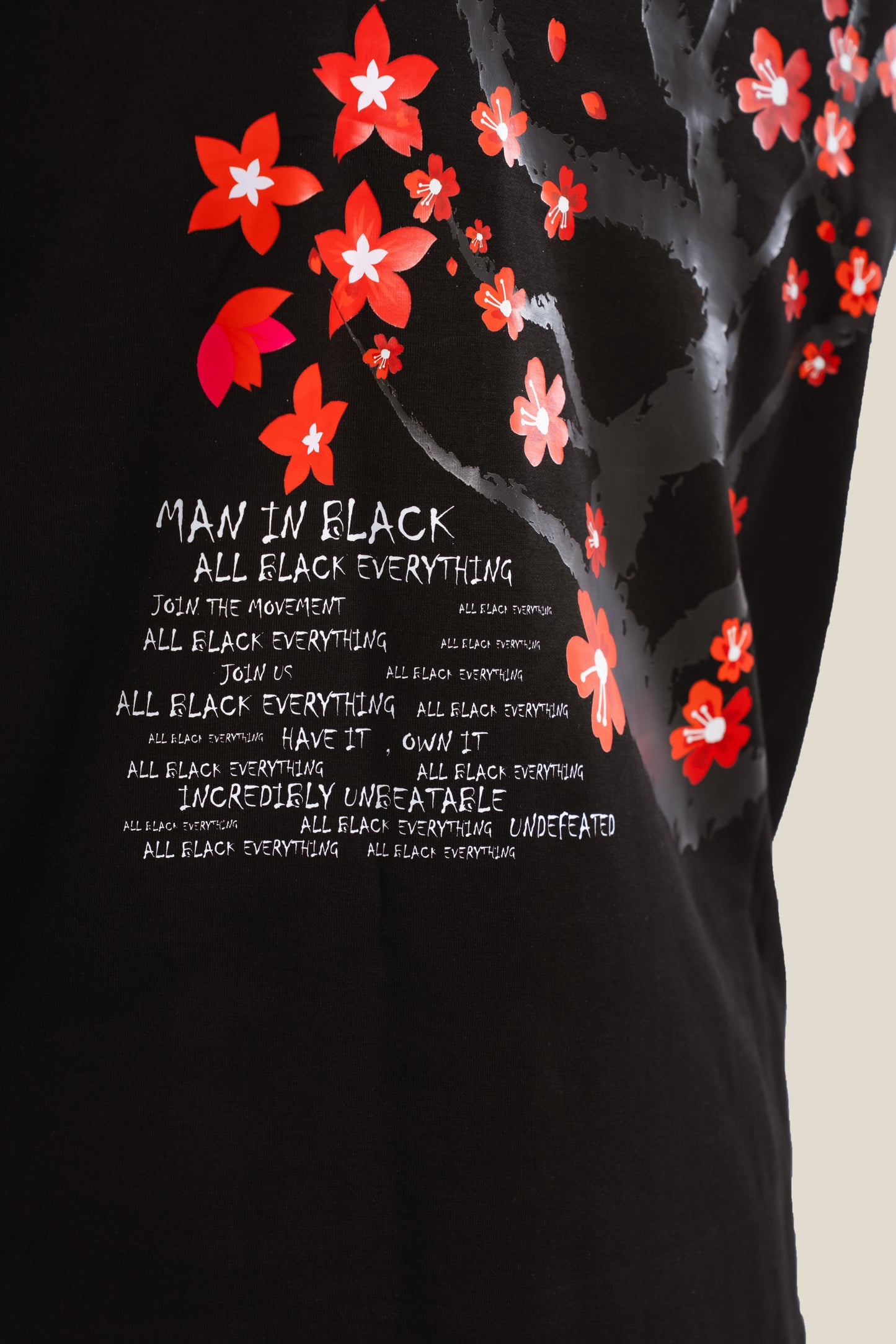 Black Oversize TOKYO Style t-shirt