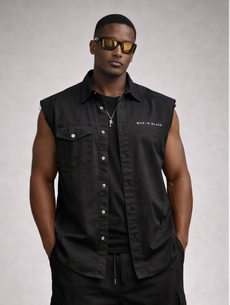 SLEEVELESS SHIRT